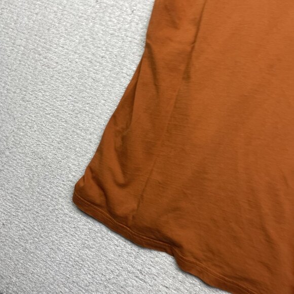 Merrell T-Shirt Mens Orange Short Sleeve Get Outside Outdoors Graphic Logo Read - Picture 15 of 15